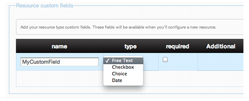 Asset Tracking Software with QR code or NFC | Custom_field